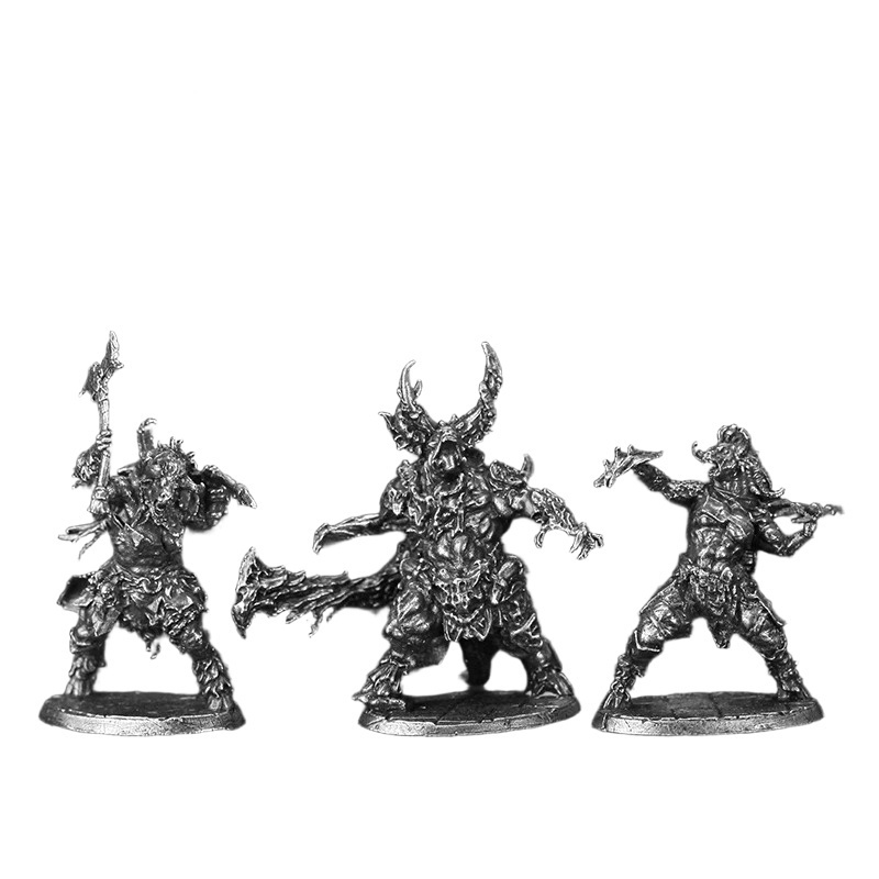 Bull Warrior Metal Figurine Mi - Board Game Arena ulasan dan harga