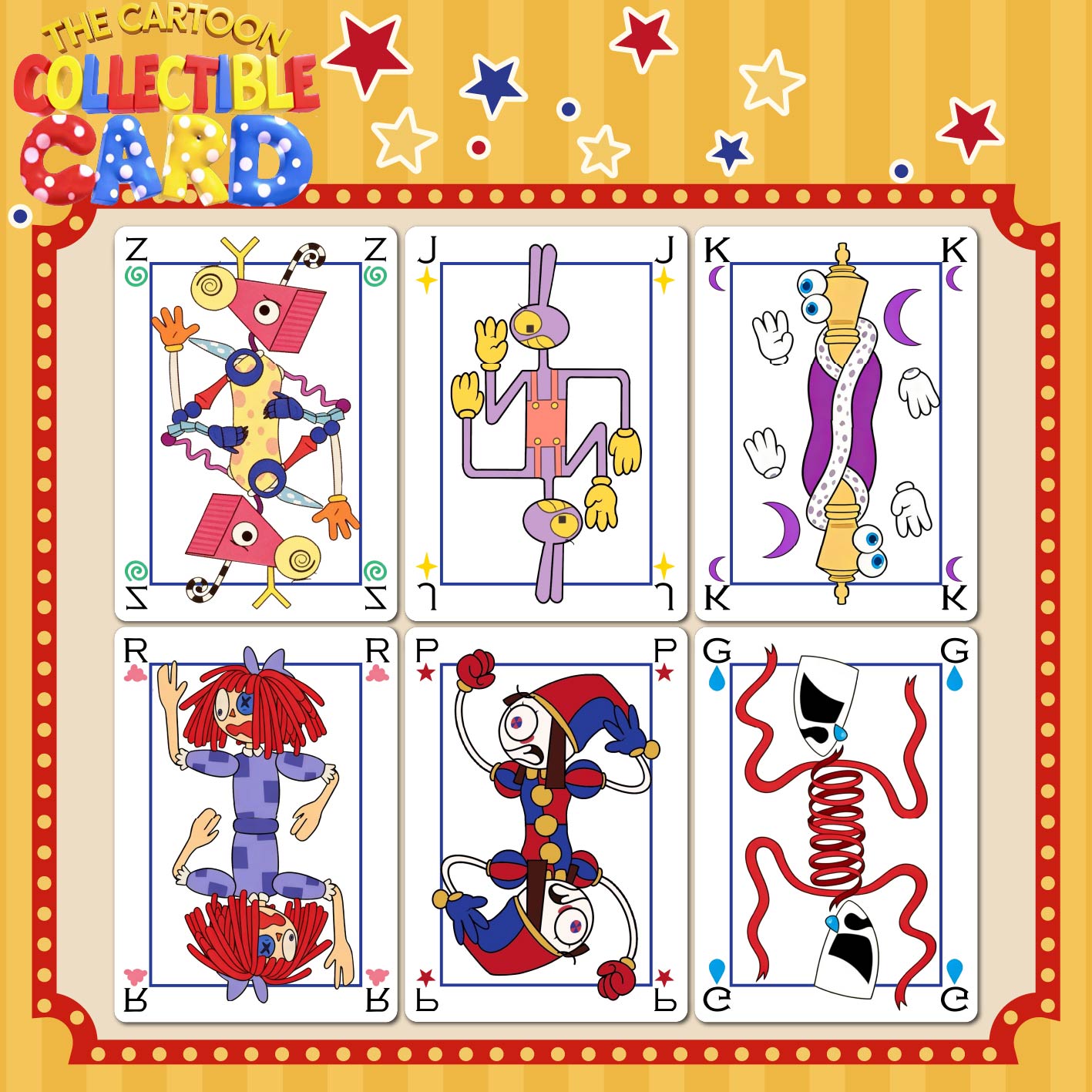 Digital Circus Themed Cartoon  - Board Game Anime ulasan dan harga