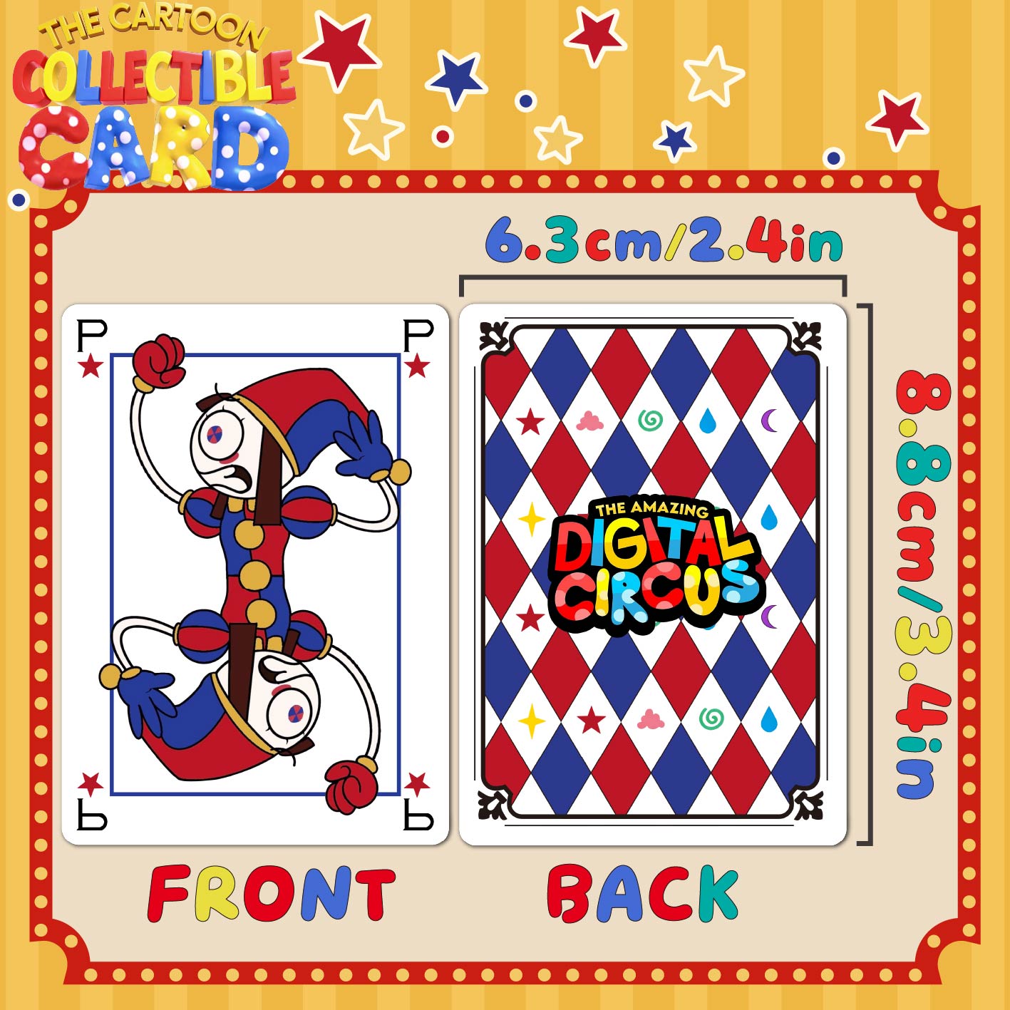 Digital Circus Themed Cartoon  - Board Game Anime ulasan dan harga