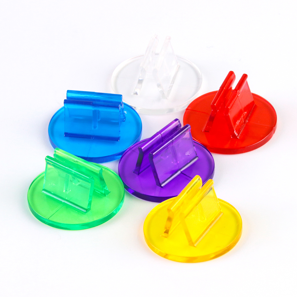 50pcs Card Holder Translucent  - Board Game With Chips ulasan dan harga