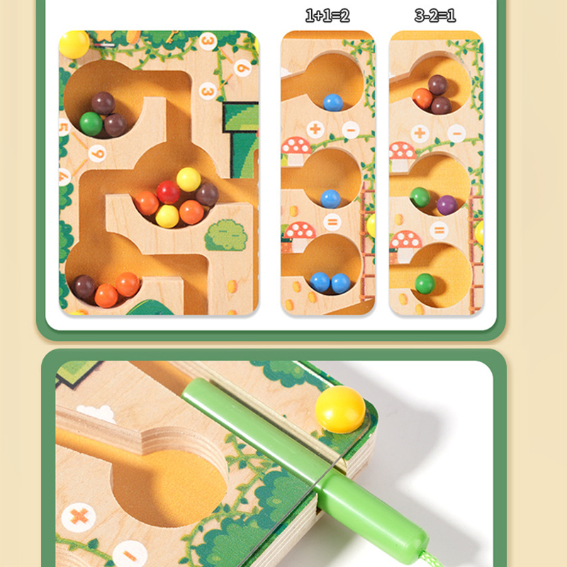 Magnetic Sorting Games Montess - Board Game Education ulasan dan harga