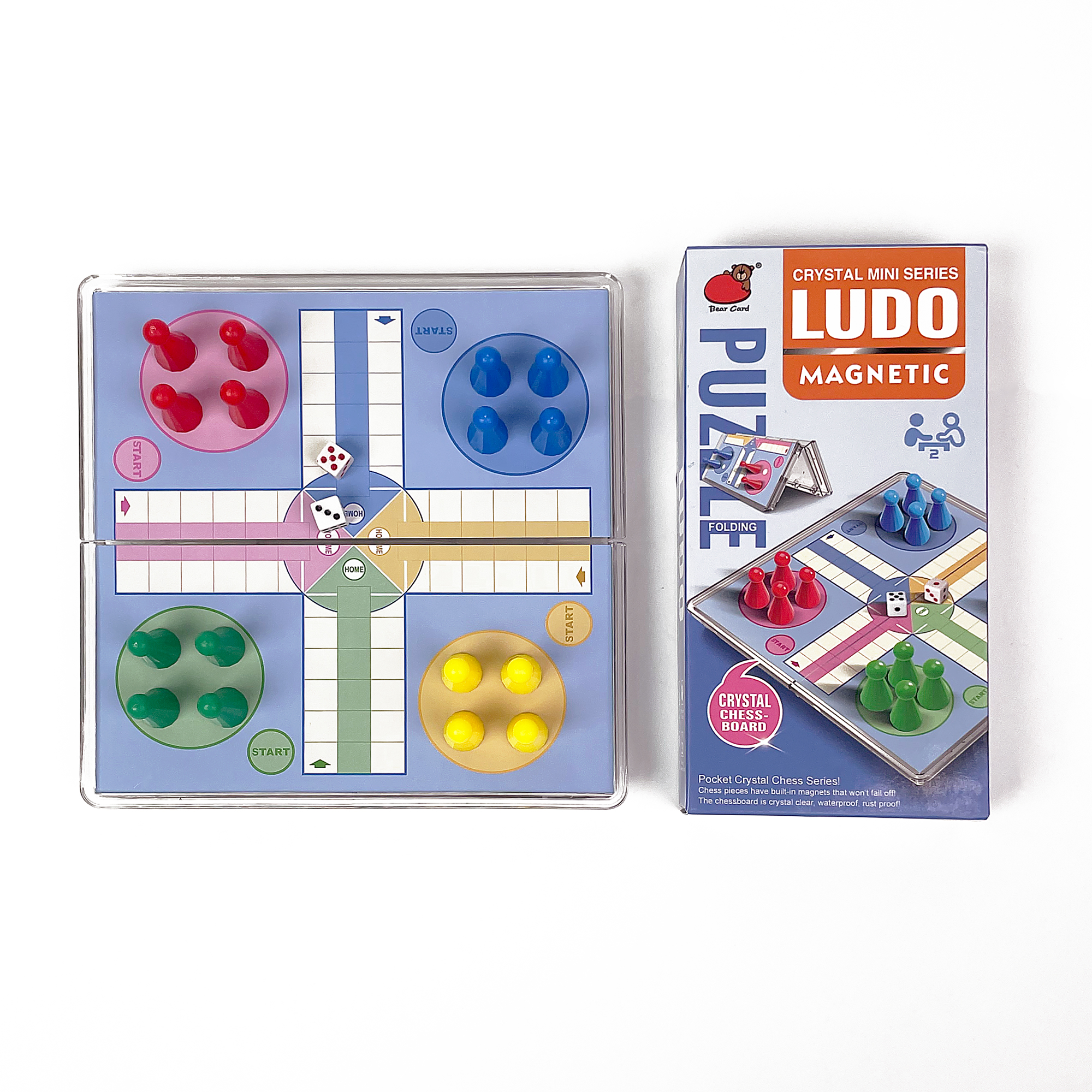 Foldable Magnetic Crystal Dice - Board Game Arena ulasan dan harga