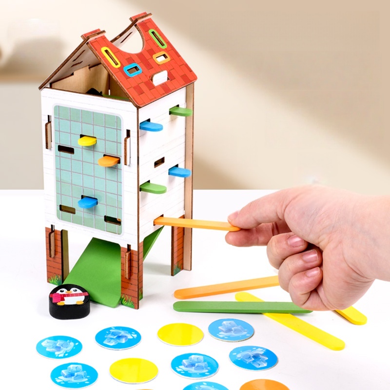 Wooden Stick Board Game Montes - Board Game Education ulasan dan harga