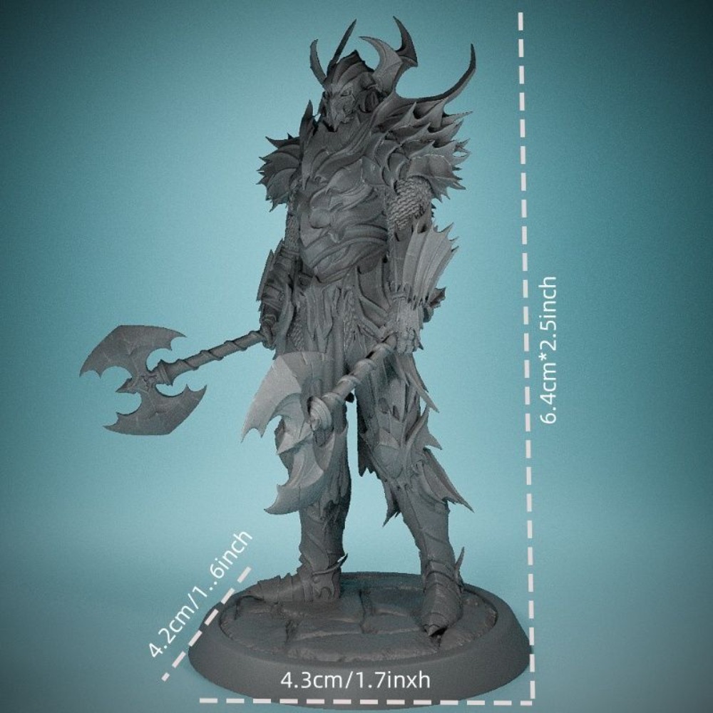 No Wings Demon Knight 3D Print - Board Game Design ulasan dan harga