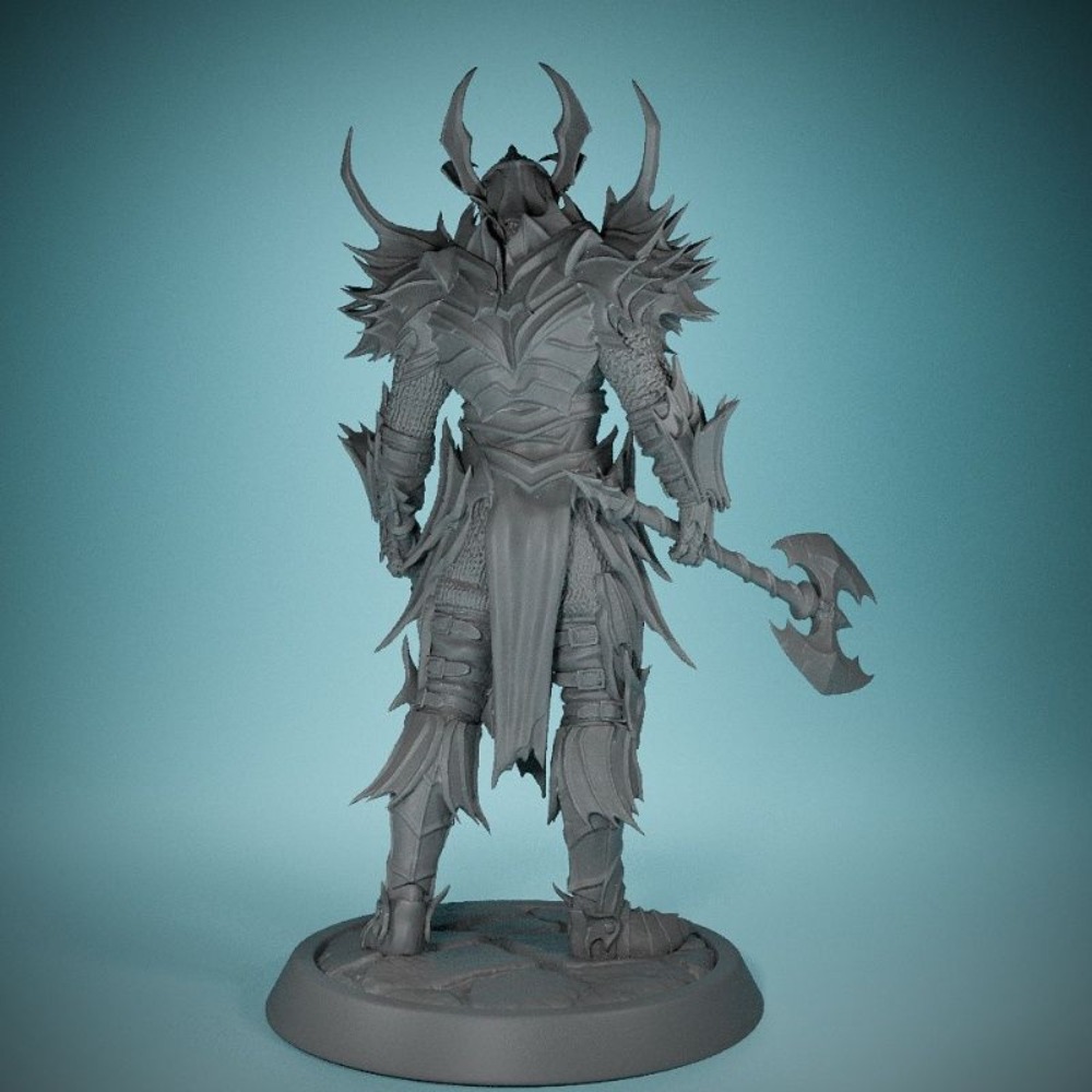 No Wings Demon Knight 3D Print - Board Game Design ulasan dan harga