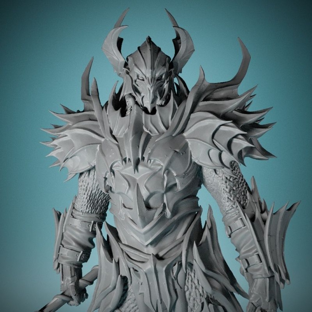 No Wings Demon Knight 3D Print - Board Game Design ulasan dan harga