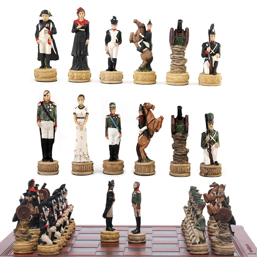 3D Character-themed Chess Set  - Board Game Ww2 ulasan dan harga