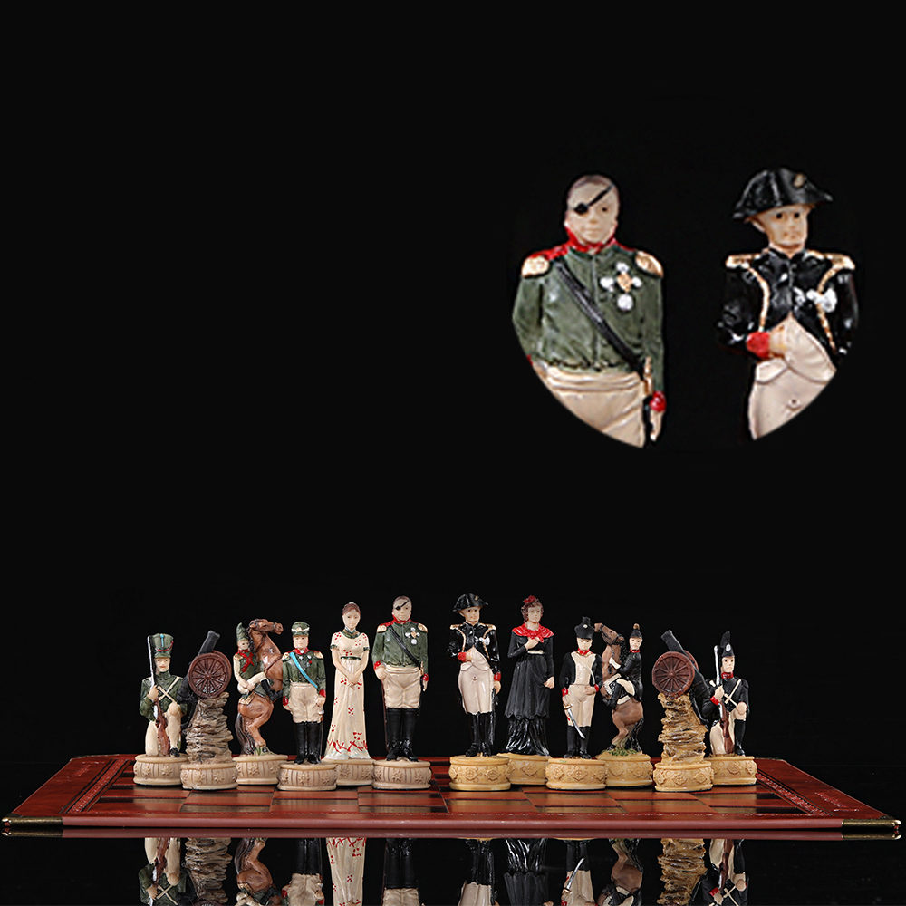 3D Character-themed Chess Set  - Board Game Ww2 ulasan dan harga