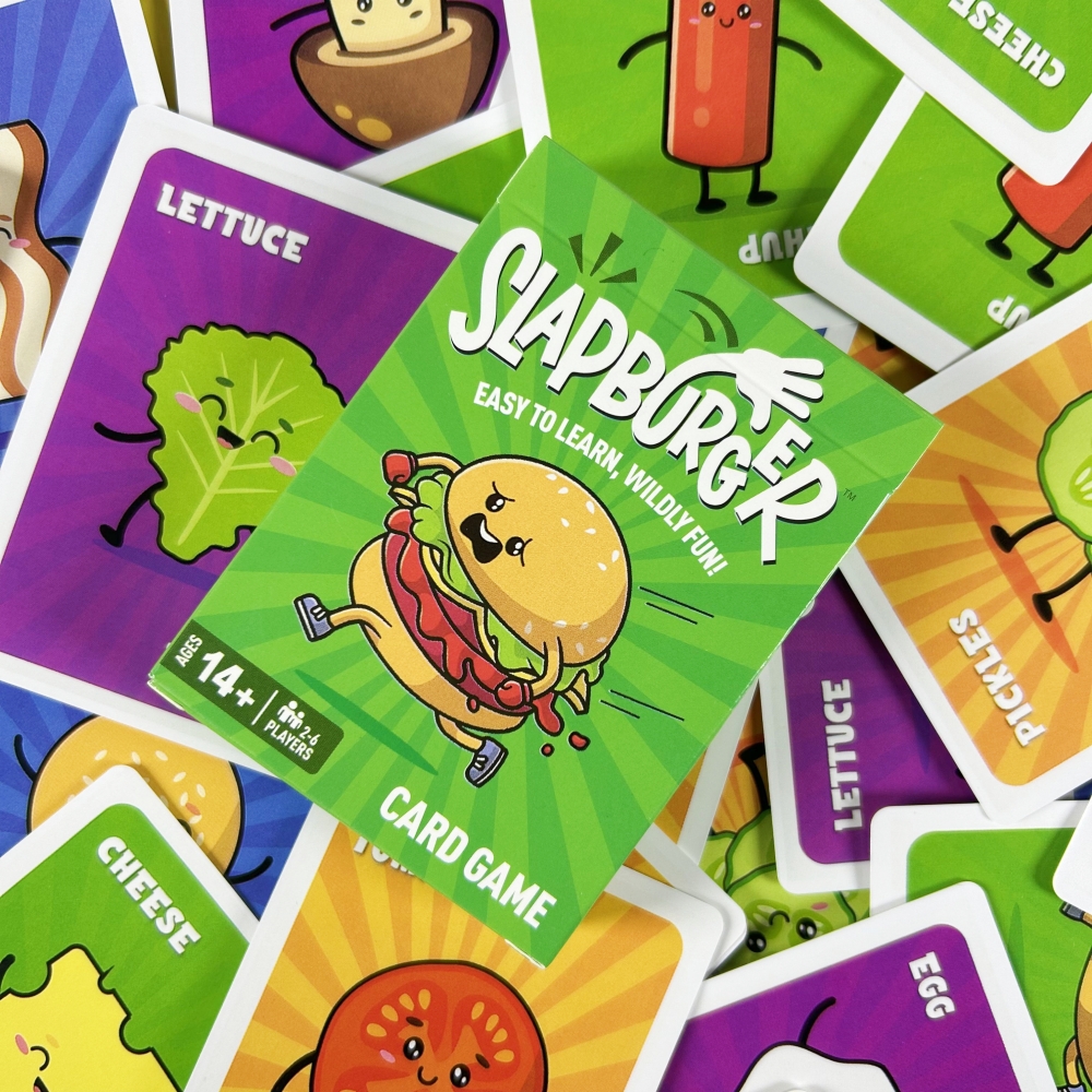Slapburger Card Game Fun Famil - Board Game Virus ulasan dan harga