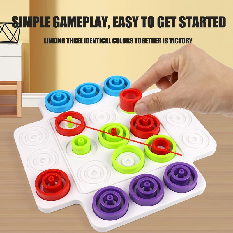 Montessori Stacking Ring Board - Board Game Education ulasan dan harga