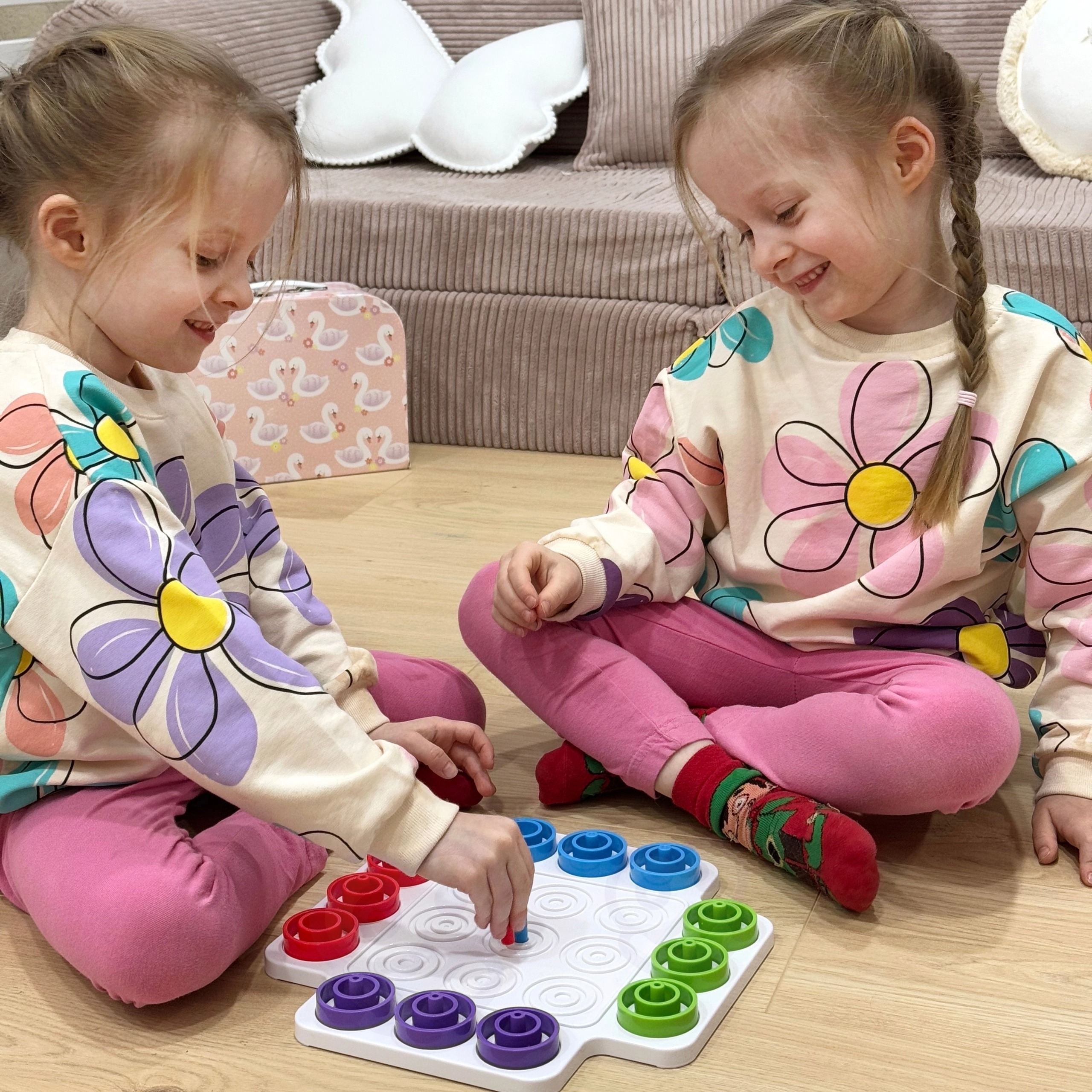 Montessori Stacking Ring Board - Board Game Education ulasan dan harga