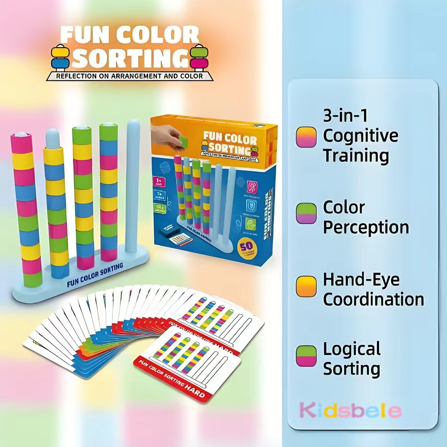 Color Stack Sorting Puzzle Gam - Board Game Nature ulasan dan harga
