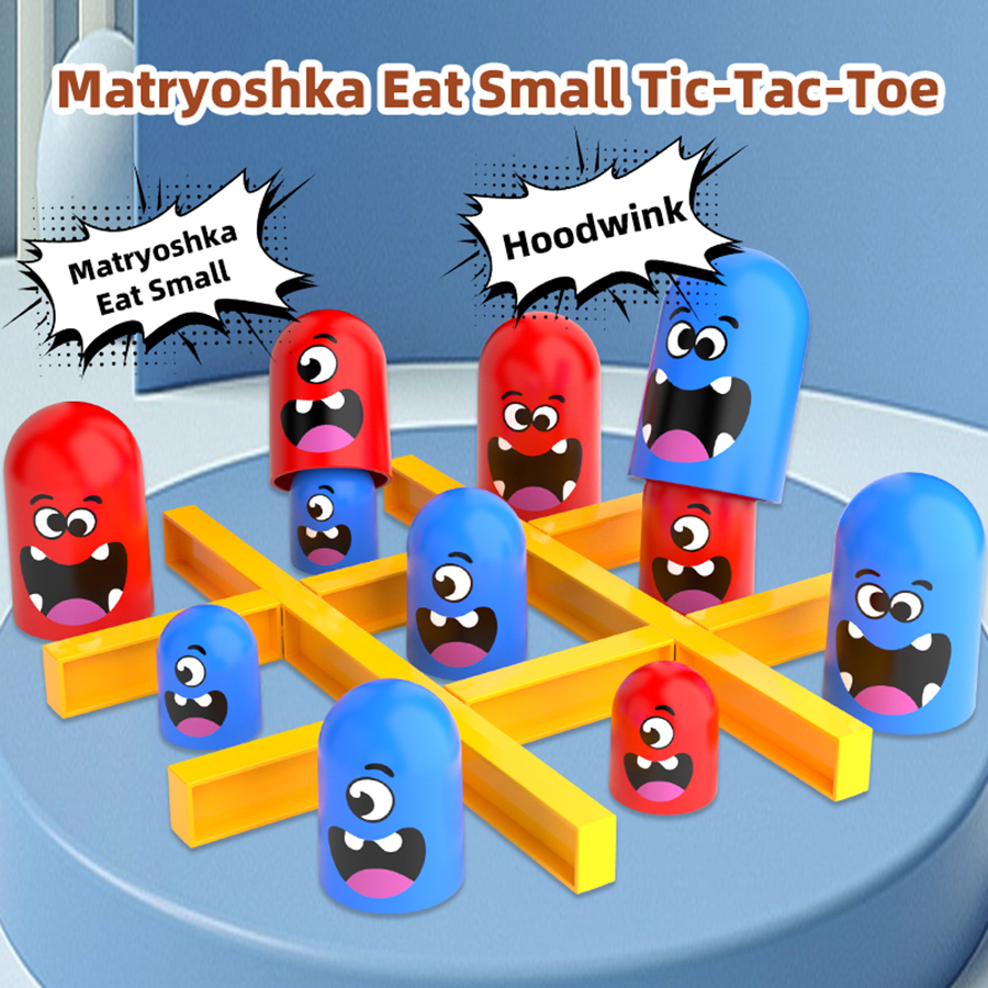 1set Tic Tac Toe Big Eat Small - Board Game Education ulasan dan harga