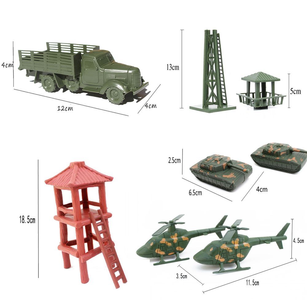 1Set Military Scene Accessorie - Board Game Ww2 ulasan dan harga