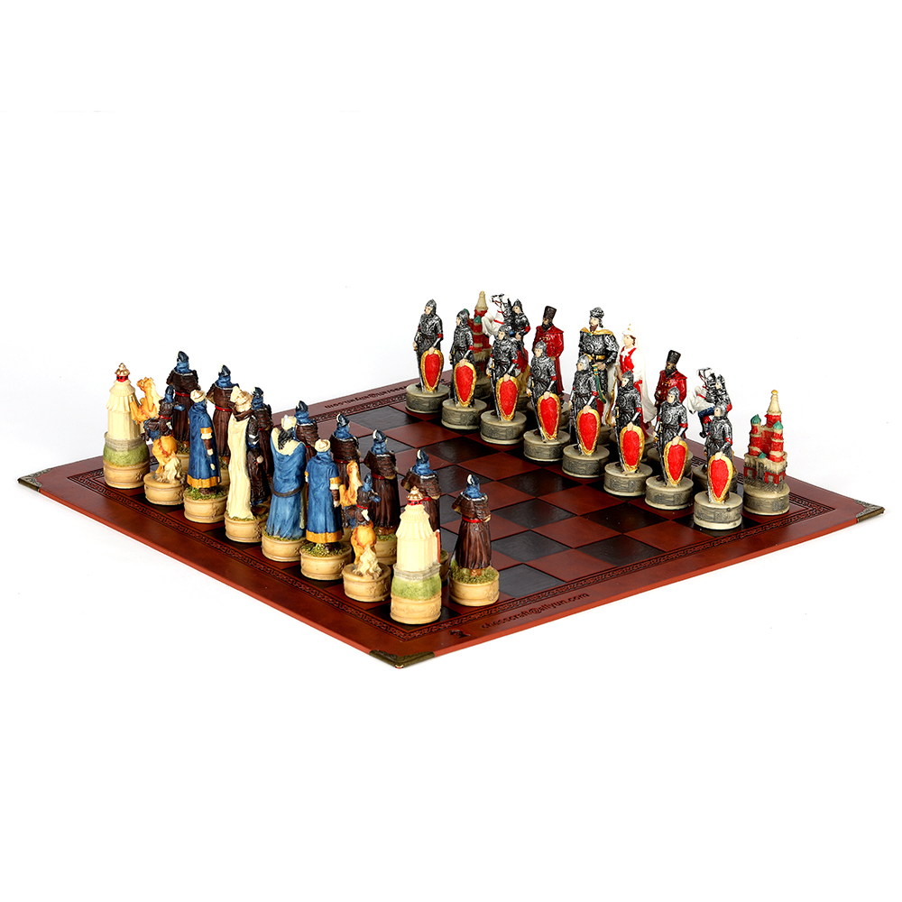 War-themed Chess Set Genghis K - Board Game Ww2 ulasan dan harga