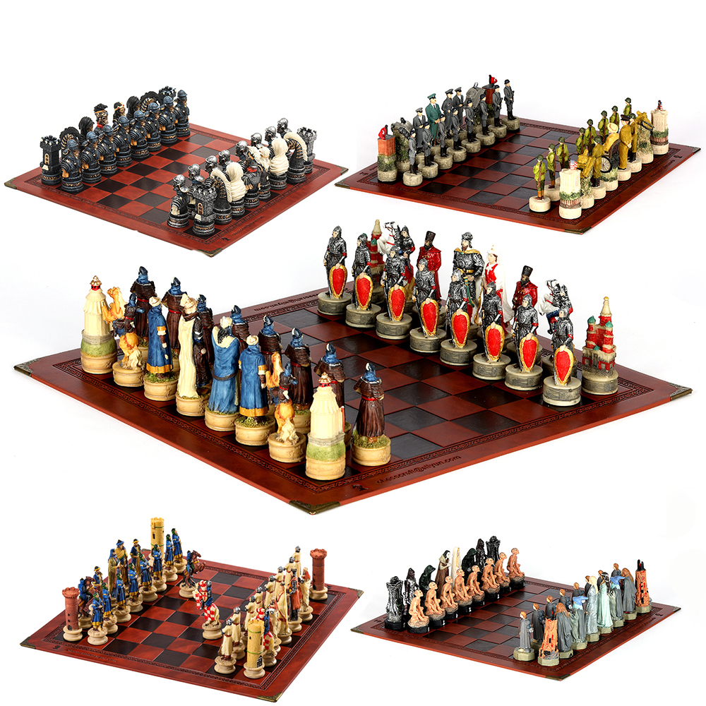 War-themed Chess Set Genghis K - Board Game Ww2 ulasan dan harga