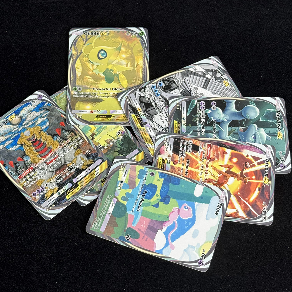 8Pcs/set Anime PTCG Collection - Board Game Anime ulasan dan harga