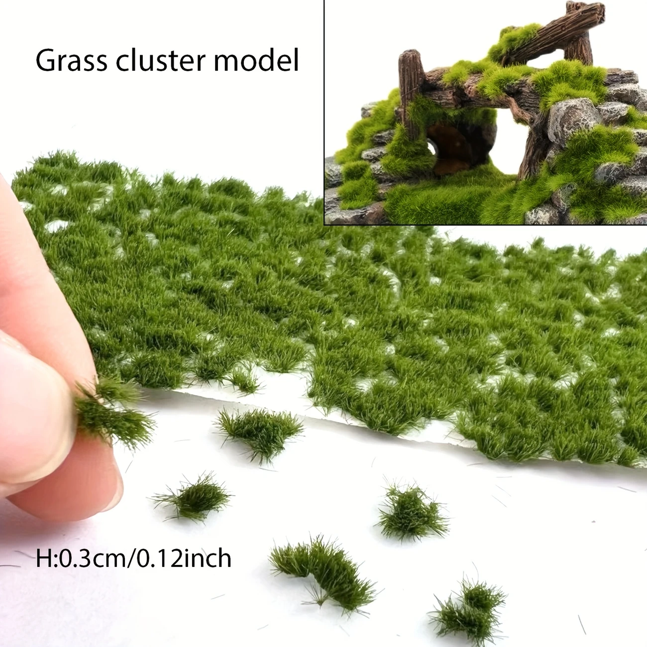 3mm Miniature Static Grass Tuf - Board Game Ww2 ulasan dan harga