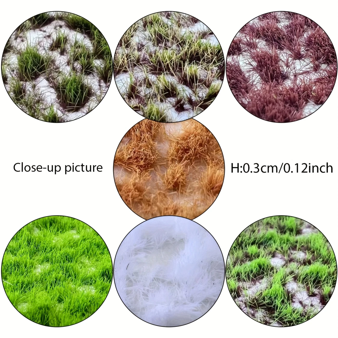 3mm Miniature Static Grass Tuf - Board Game Ww2 ulasan dan harga